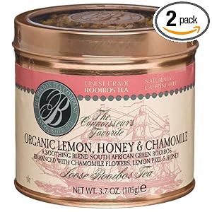 Boston Tea Finest Grade Rooibos Tea, Organic Lemon, Honey and Chamomile Loose Tea,... by Boston Tea