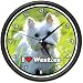 WESTIE Wall Clock west highland white terrier dog gift
