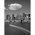 Unframed Posters - White Cloud Over Brooklyn Bridge (16 x 20")