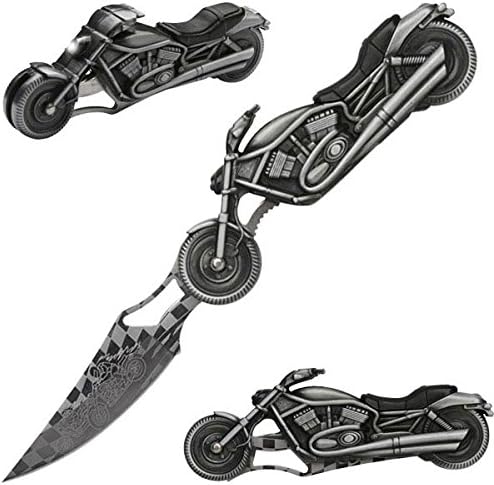 Executive Motorcycle LED Headlight Folding Pocket Knife (Limited Edition)