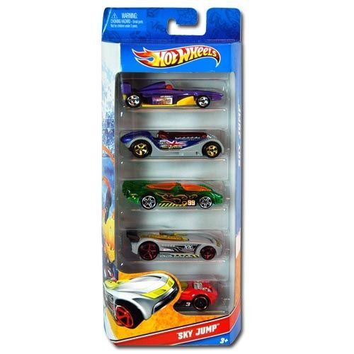 5pk Mattel Hot Wheel Sky Jump