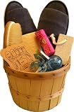 Super Rich Bath & Beauty Basket Set-8 pcs Set Holidays,Corporat Gift ,$45.00 Value with Re-Useable Basket(8x12'x14) 100% Satisfaction Guaranteed or 100% Money Back