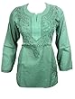 Boho Kurta Hand Embroidered Hippy Gypsy Top Blouse Summer Wear SIZE Medium