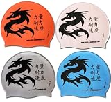 Badekappe Aquaris Silikonkappe DRAGON - 