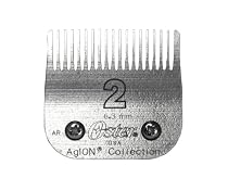 Oster Professional 76918-126 Replacement Blade with AgIon Antimicrobial Coating for Classic 76/Star-Teq/Power-Teq Clippers, Size #2, 1/4