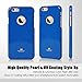iPhone 6 Case, Goospery® Pearl Jelly Case [Slim and Flexible] Premium Rugged Anti Shock Protection Case by Mercury [Navy]