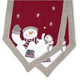 Alabama Crimson Tide Snowman Table Runner