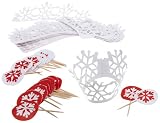 51EmAwSCS2L. SL160  Wilton Christmas Cupcake Wrap Combo Kit