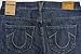 True Religion Women's Audrey Mid Rise Slim Boyfriend Rolled Jean In Spring Ink