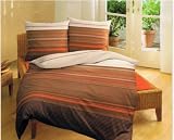 Produkt-Bild: Bierbaum 4391_01 Satin-Bettw&auml;sche 4391 schoko 135x200 cm
