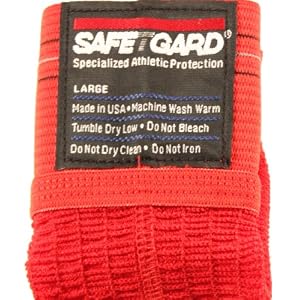 Safe-T-Gard Jock Strap Athletic Supporter - Red by 