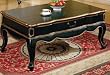 Stylish Occasional Coffee Table in Black Finish By Coaster Furniture
