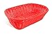 Colorbasket Rectangular Basket - Red, Set of 3-31404-108-3p