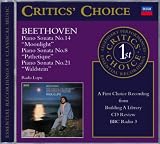 Beethoven: Piano Sonatas - "Moonlight", "Waldstein" & "Pathétique"