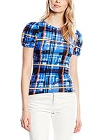 JUST CAVALLI Camiseta Manga Corta (Azul)