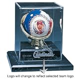 Washington Nationals MLB Baseball Display Case (Black Marble)