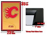 Framed Calgary Flames Nhl Logo Poster Fr 4594