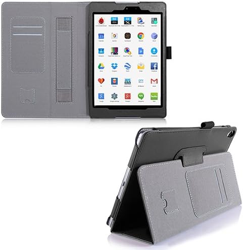 Nexus 9 case and Accessories - DigitalsOnDemand ® 10-Item Accessory Bundle Kit for Google Nexus 9 Tablet 8.9-Inch - Standing Slim Black Leather Case, Ultra Clear HD Glass Screen Protector, 2-in-1 Touch Stylus Ink Pen, USB Cable, Car Charger Adapter, Earphones, Earbud Splitter, Micro 2.0 USB OTG, Auxiliary Sound Cable, Drawstring Travel Pouch Bag
