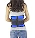 Neoprene Double Pull Posture Support Brace Lumbar Lower Back Support Brace Exercise Belt By Aofit (XXL(40-44 inches) or (102-112 cm), Black&Blue)