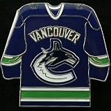 NHL Vancouver Canucks Team Jersey Pin