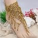 HuaYang Oriental Indian Style Barefoot Sandal Adorn Extensible Foot Ring Beach Anklet Chain