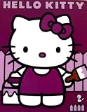 Hello Kitty Purple Soft Blanket 40in x 50in - Royal Plush - Sanrio Blanket Hello Kitty - Hello Kitty Blanket