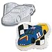 Wilton Race Car Cake Pan Mold (2105-1350, 1997) Retired Collectible + FREE BONUS Atari Ralli Sport Challenge PC CD-ROM Software Game