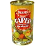 Serpis Tapeo Mix Of Olives And Pickles, Mexicano 5.29-Ounce Cans (Pack of 4)