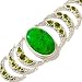 himalayan25 - Himalayan Gems™ Green Turquoise and Peridot Sterling Silver