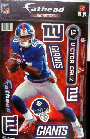 NFL Victor Cruz New York Giants Fathead Teammate