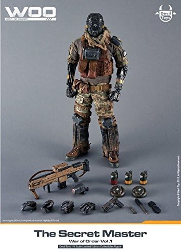 Devil Toys War of Order The Secret Master Mint in Box 1/6 ACTION FIGURE