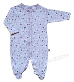 Sails and Hearts Baby Girl Footie