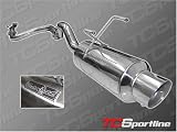 TC SPORTLINE 92-00 HONDA CIVIC 2/4DR BURNOUT CATBACK EXHAUST 2.5 (FC01)