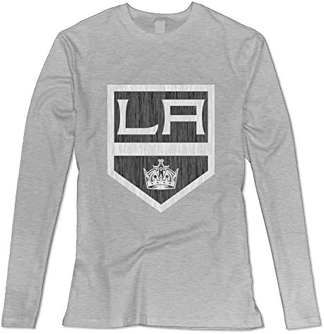 LionLi Women's Ash NHL Los Angeles Kings Long Sleeve T Shirt Size M