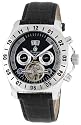 Burgmeister Padua BM142-122 Herren Automatik Uhr Leder schwarz Datum/Tag/Monat offene Unruh