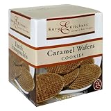 Euro Kitchens Caramel Wafers, 8.8-Ounce Boxes (Pack of 12)