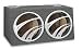 Q-Logic Double Driver Hatchback and Trunk - Subwoofer enclosure - plastic, MDF - dark...