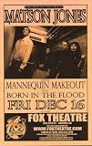 Matt Nathanson Fox Boulder Concert Poster 2005