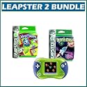 Leapfrog 21155 Leapster 2 Green w/ Arcade Word Chasers Educational Game and Cosmic Math