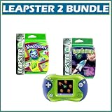 Leapfrog 21155 Leapster 2 Green w/ Arcade Word Chasers Educational Game and Cosmic Math
