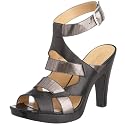 Nine West Women's Vampy3 Heeled Sandal Black/Comb 921905109 8 UK