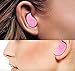 TopePop Mini V4.0 Stereo Wireless Bluetooth Headset Small Invisible In Ear Earpiece Earphones Micphone for iPhone 6 6S Plus SE 5S 5C Galaxy Note 4 5 S5 S6 S7 Edge Plus LG G3 G4 (Pink)