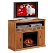 Tucson TV Electric Fireplace - Oak (23")