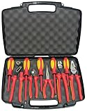 Knipex 989831US 10 -Piece Insulated High Leverage Industrial Tool Set