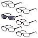 Gamma Ray Reading Glasses - 5 Readers for Men Women - w Reader Sunglasses - 3.00
