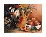 IMAGE OF Peach Harmony Finest LAMINATED Print Lise Auger 20x16