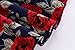 Bonny Billy Girls Vintage Floral Swing Kids Casual Dress with Belt 4-5 Years Floral Red