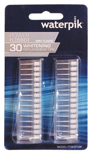 WaterPik FTW-01 Replacement Whitening Flosser Tips for Watepik FLW 110, FLW 220, FLW 310