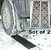 Auto Snow Traction Mats (Set of 2)