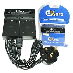 Ex-Pro� Digital kamera Twin Schnell-Doppelladeger�t f�r Samsung Camcorder Batterien BP85ST, IA-BP85ST, IABP85ST suitable for HMX-100, HMX-H100, HMX-H104, HMX-H104BP, HMX-H105, HMX-H105BP, HMX-H106SP, SC-HMX10, SC-HMX10A, SC-MX10, SC-MX10A, SC-MX10P, SC-MX10R, SC-MX20, SMX-F30, SMX-F30SP, SMX-F33, SMX-F34, VP-HMX10, VP-MX10, VP-MX10A, VP-MX10AH, VP-MX10AU, SC-HMX10C, VP-HMX10C, SC-HMX20C, VP-HMX20C